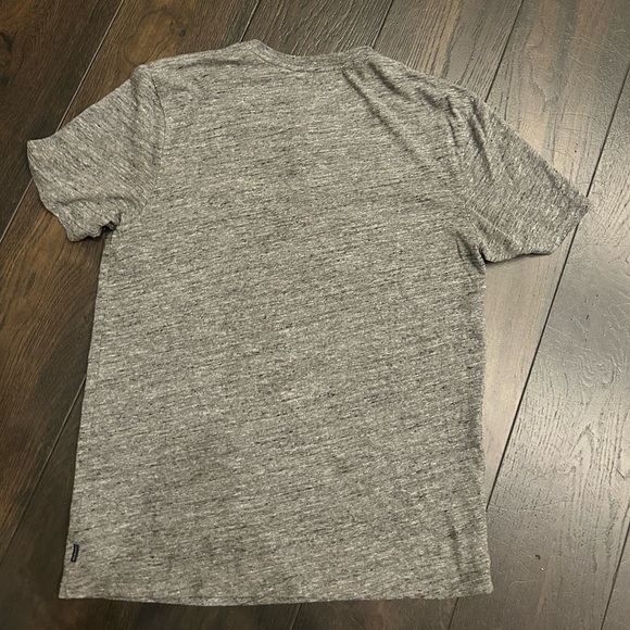 Grey Short Sleeve Henley Tee - Picture 11 of 11